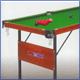 le club folding pool table