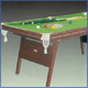 bce folding snooker table