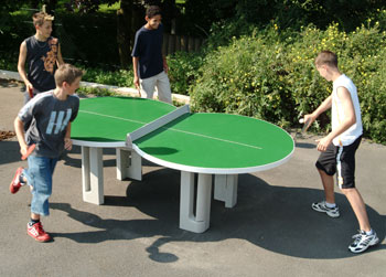 Butterfly Figure Eight Outdoor Table Tennis Table