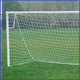 Steel match goalposts and football nets