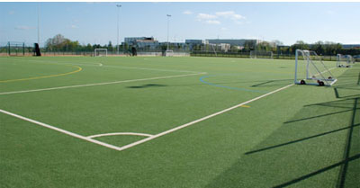 football astro turf and play areas