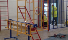 Schools wall equipement contract for multi PE frames supply & installation.
