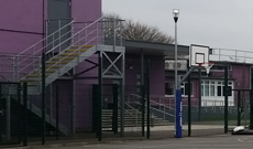 6m Steel Outdoor Cricket Perimeter Boundary Net Supply & Installation.