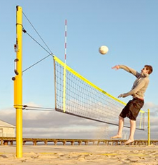 Outdoor Beach Volleyball Posts