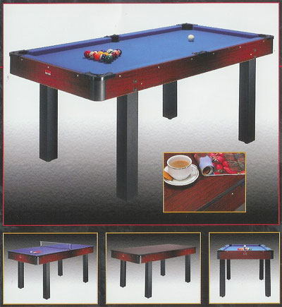 tabel tennis and pool table combo