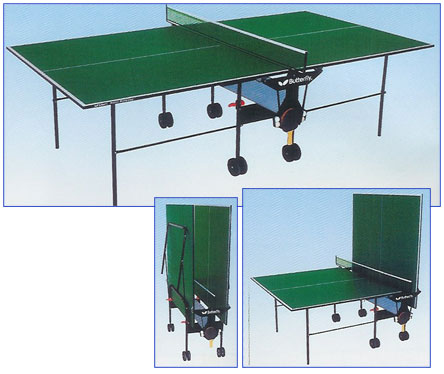 butterfly home rollaway table