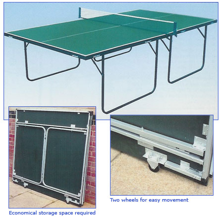 outdoor table tennis table