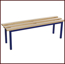 cricket club changing room bench