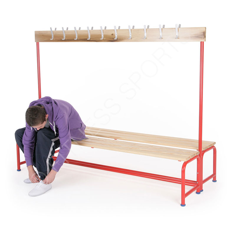 Steel Changing Room Double Bench Seat Area Fitness Sports