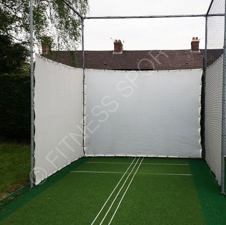 Double Bay Fixed Cricket Netting Batting Cages & Installation Fitness
