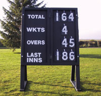 folding cricket scoreboard