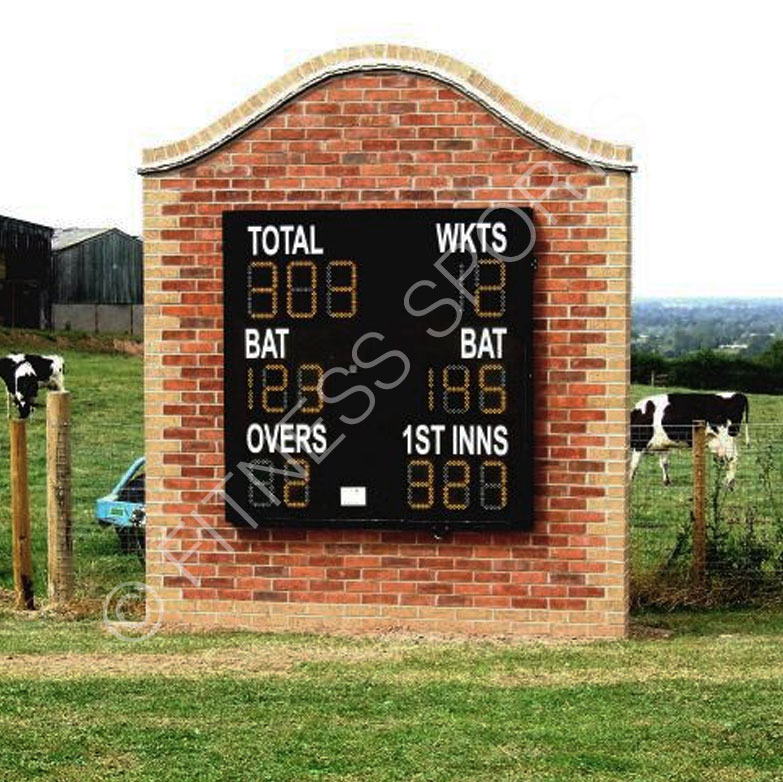 Custom Built Electronic Cricket Scoreboard Fitness Sports Equipment