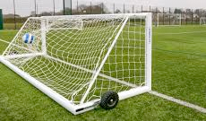 2.44m x 1.22m 50mm alloy weighted 5 a side goals.