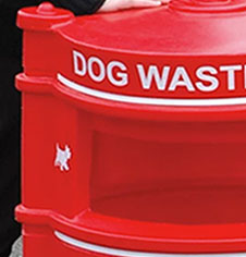 PVC Heavy Duty Dog Waste Bin