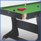 bce folding snooker table