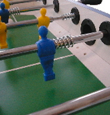 Garlando G100 Maple indoor free play table football table.