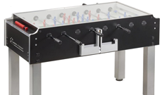 Garlando Class indoor glass top table football table.