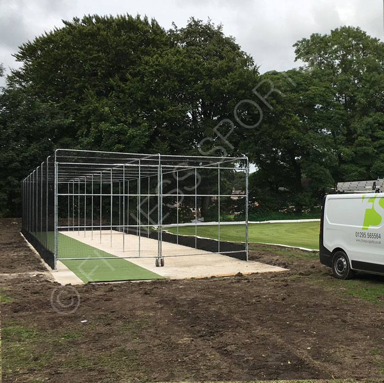 Cricket Batting Cage Net Design & Installation Fitness Sports Equipment