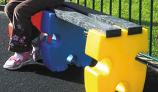 Junior Jigsaw Playground Bench