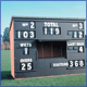 extended cedar cricket scorebox
