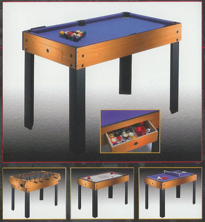 tabel tennis and pool table combo
