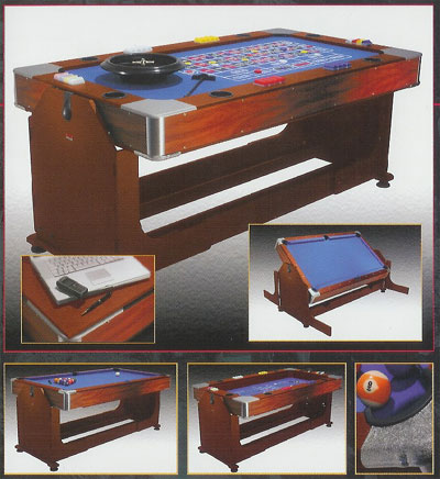 bce pool and casino table