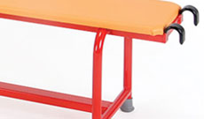 Padded Steel PE Benches