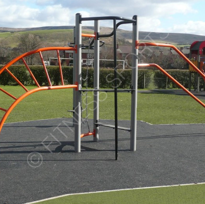 Steel Outdoor Park Playground Climbing & Activty Frame For Commercial