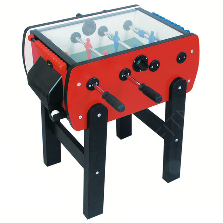 Roberto Roby Colour indoor junior glass top table football.
