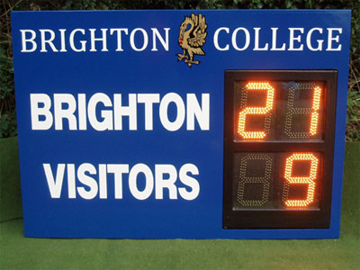 LED Electronic Rugby Scoreboard