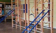 Headcorn Primary School Wall Mounted Gymnasium PE & Activity Frame Installation