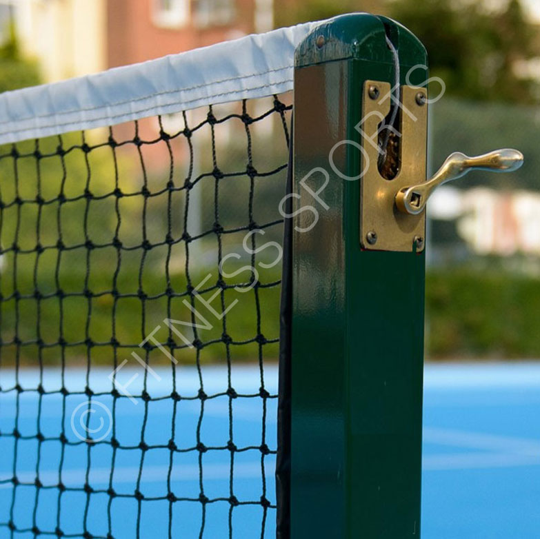 Portable Freestanding Steel Tennis Net Posts Fitness Sports Equipment