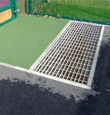 Sports Pitch Steel Grating Panels