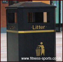 outdoor cigarette bin