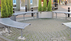 Outdoor Group Seating Area