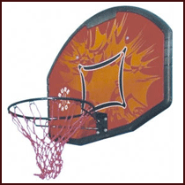 Sureshot 507R Basketball Backboard & Ring