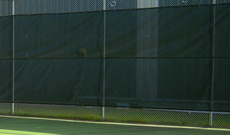 Tennis screen breaks
