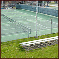 tennis court surround