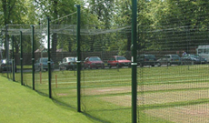 Multi lane outdoor winch post cricket batting nets.