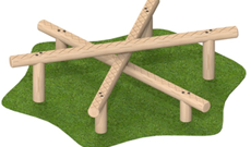 Timber Log Climbing Area