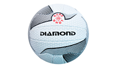 Sure Shot Diamond match netball in size 3 and 5.