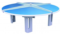 Butterfly 4 player outdoor tennis table.