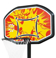 The Sure Shot 514 R portable basketball goal system