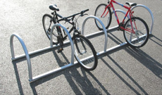 Floor Fixed Junior Steel Bicycle Rack