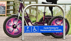 Disabled Bay Bicycle Parking Rack