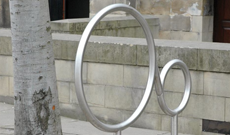 Circular Steel Bicycle Parking Rack