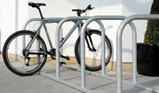 Floor Fixed Secure Bicycle Rack