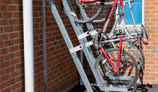 Vertical Wall Bicycle Storage Rack