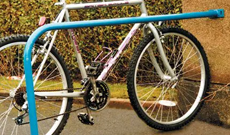 Wall Fixed Bicycle Security Lock Bar