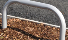 Galvanised Steel Car Park Barrier Hoop